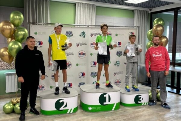 Брянский теннисист Георгий Абушенко стал победителем ссероссийских соревнований 