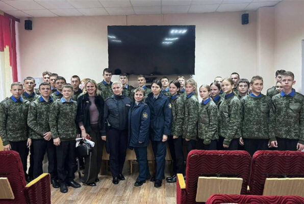 В казачьем кадетском корпусе брянского Стародуба состоялась акция «За здоровое будущее»