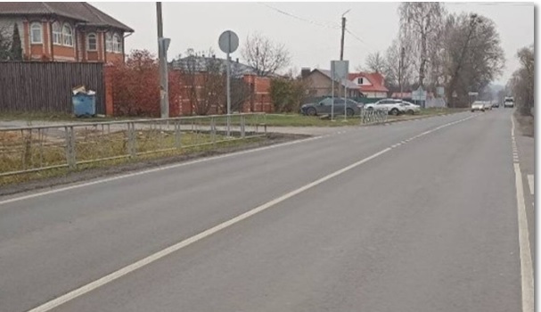 В Выгоничах брянского региона капитально отремонтировали дорогу