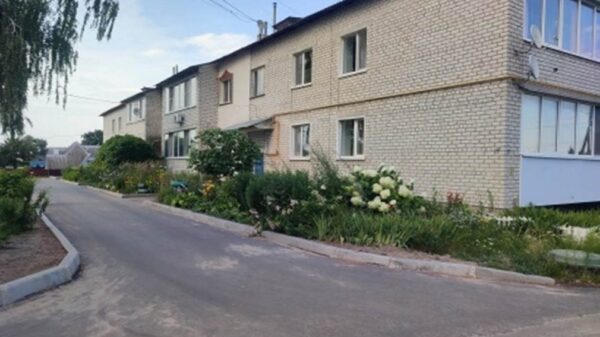 В Мглине Брянской области в прошлом году завершили 1-ый этап благоустройства дворовой территории