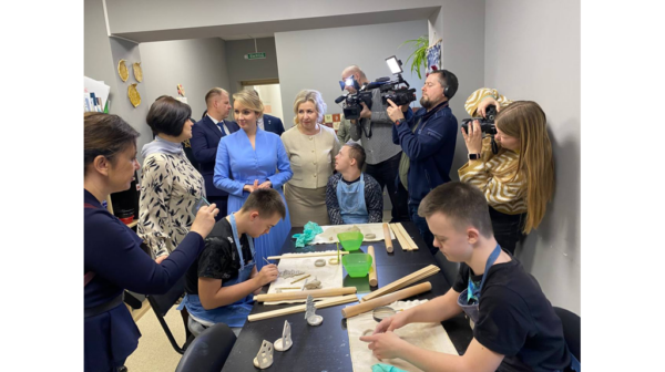 Мария Львова-Белова побывала в брянском центре «Гармония» 