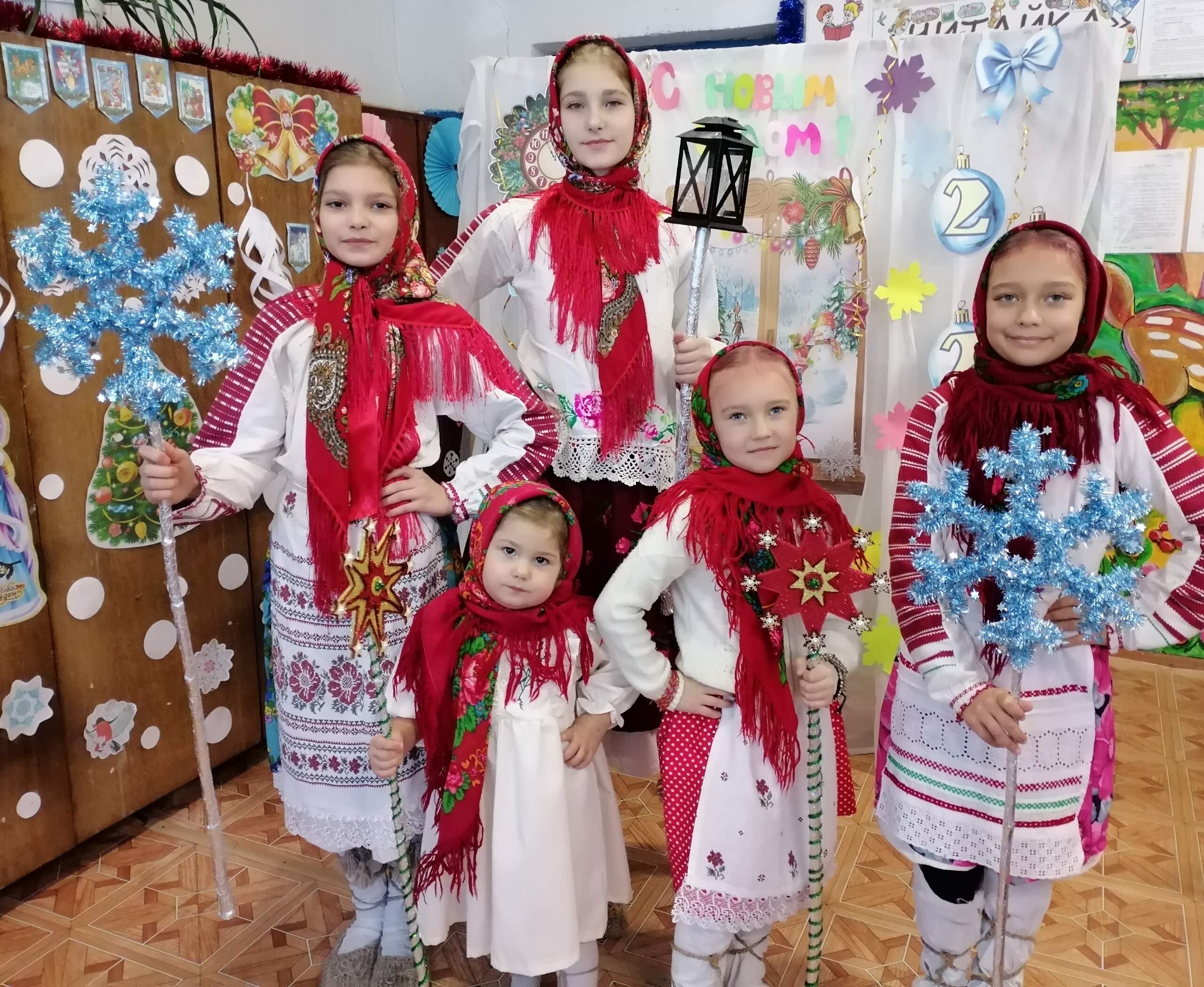 В Яловской сельской библиотеке прошло праздничное мероприятие, посвящённое Рождеству