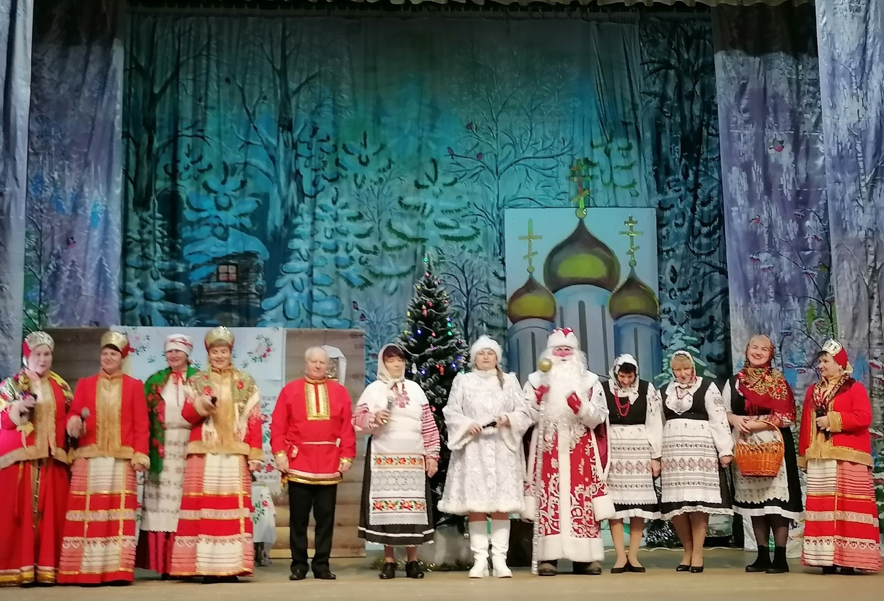 На праздник Рождества в культурно-досуговом центре брянской Красной Горы прошёл театрализованный концерт