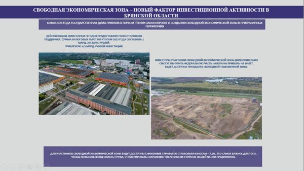 Глава региона Богомаз рассказал президенту Путину об устойчивом росте промышленности Брянщины