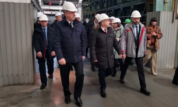 Глава Брянской области Богомаз и председатель Гомельского облисполкома Крупко посетили «Термотрон»