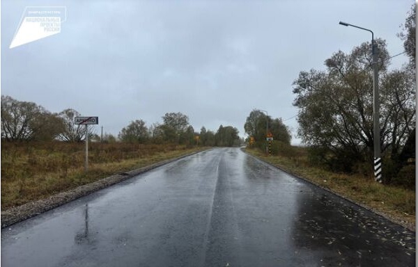 В этом году на Брянщине продолжится обновление участка автодороги Комаричи-Лубошево