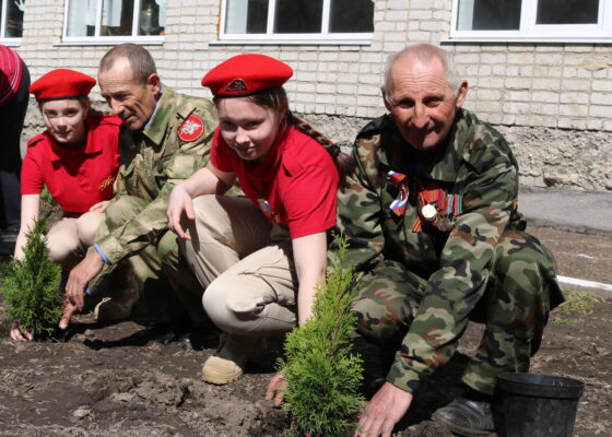 Комаричский район Брянщины поддержал международную акцию «Сад памяти» 