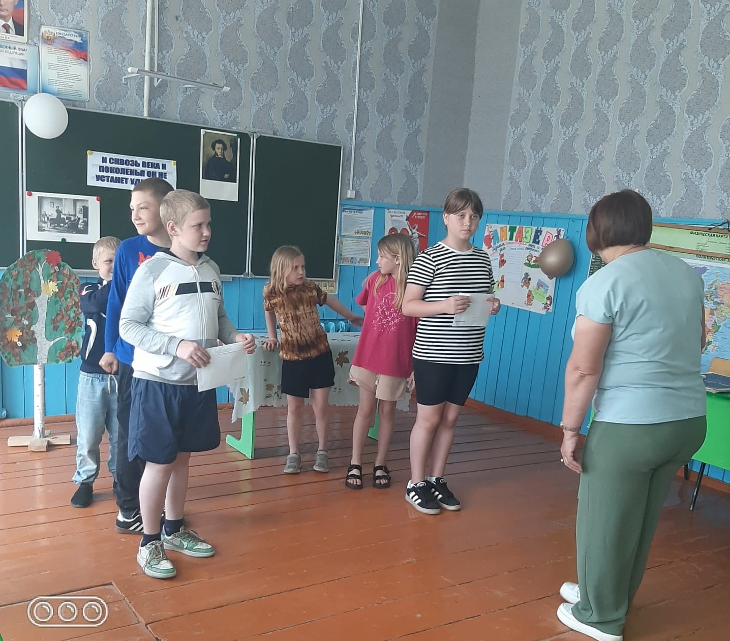 В Летяховской библиотеке брянской Красногорщины прошёл Пушкинский день