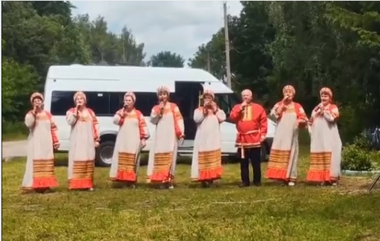 На брянской Красногорщине прошли выездные концерты