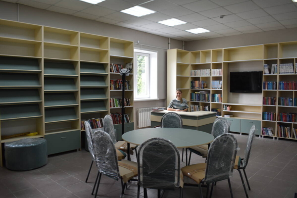 В библиотеке брянской Клетни завершается масштабный капремонт