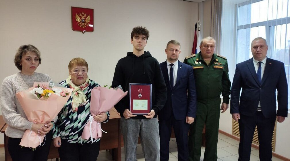 В брянских Выгоничах передали госнаграды семьям погибших участников СВО