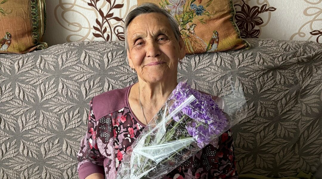 Жительница Красногорского района Брянщины отметила свой 82-й день рождения