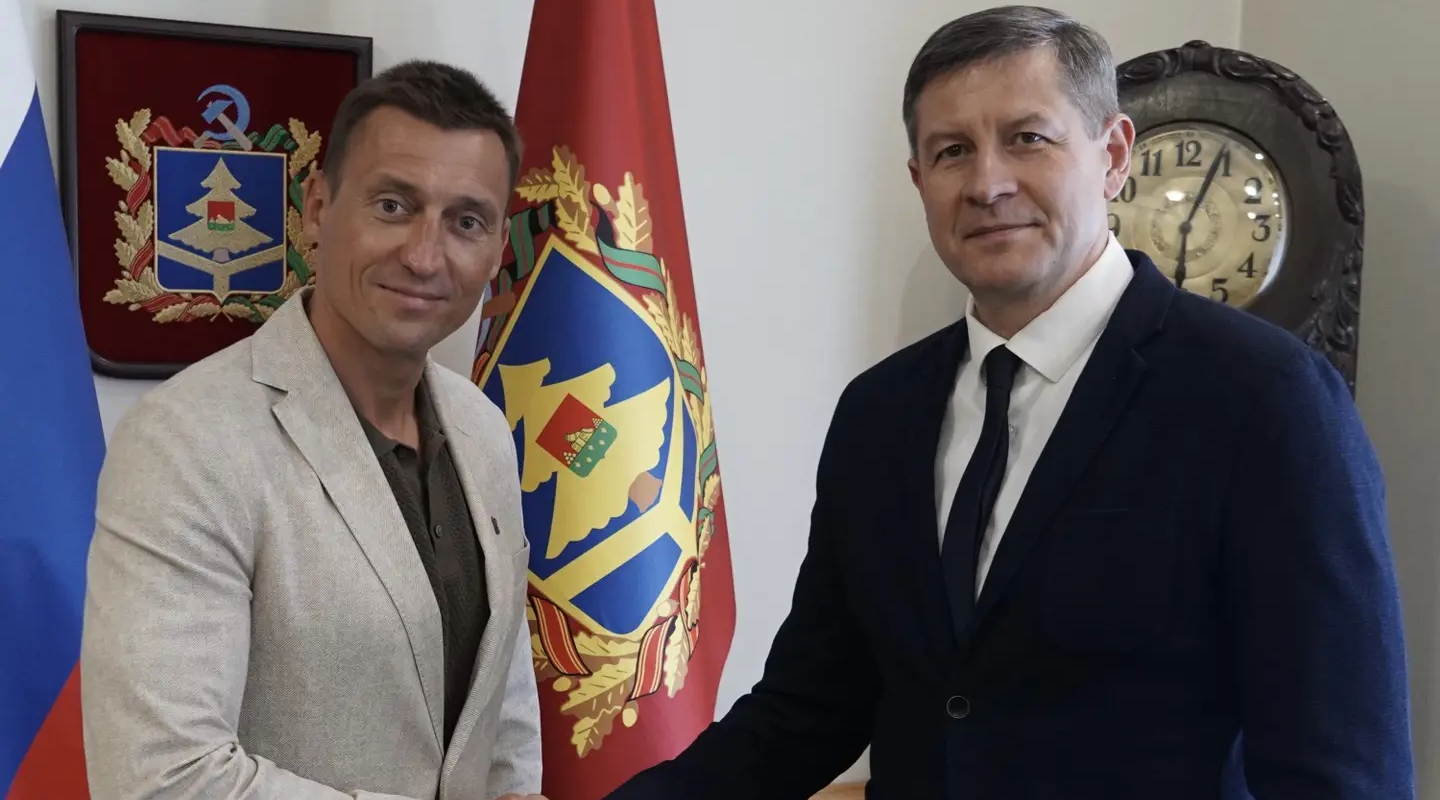 Александр Легков рассказал брянской молодёжи о своём пути в спорте