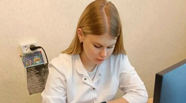 В Навлинской ЦРБ брянщины работает молодой специалист