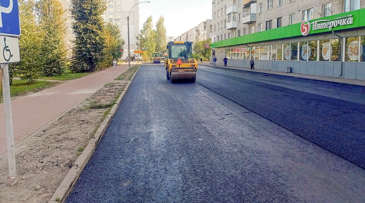 В Брянске продолжается ремонт дорог