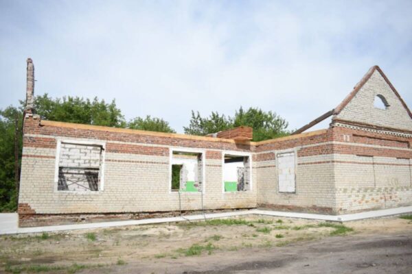 В Брасовском районе Брянщины ремонтируют капремонт сельского дома культуры