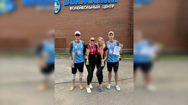 Брянские спартаковцы выиграли этап чемпионата ЦФО по пляжному волейболу