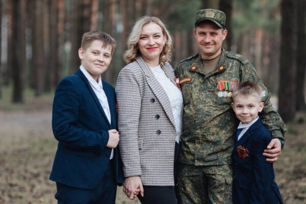 Семья Турлюн из брянского региона приняла участие в акции «Семья Защитников Отечества»