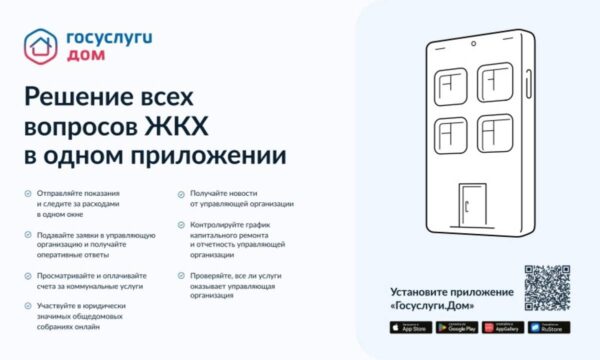 Жители Брянской области оценили удобство приложения «Госуслуги.Дом»