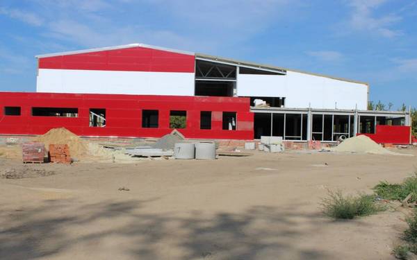 В Стародубе брянского региона возводят спортивно-оздоровительный комплекс с бассейном 