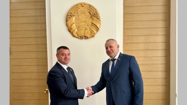 Спикер заксобрания Брянской области встретился с председателем Могилевского облсовета депутатов