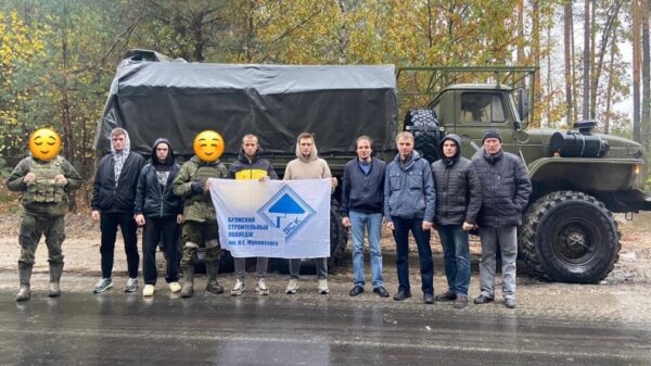 Студенты брянского колледжа доставили гуманитарный груз бойцам спецоперации