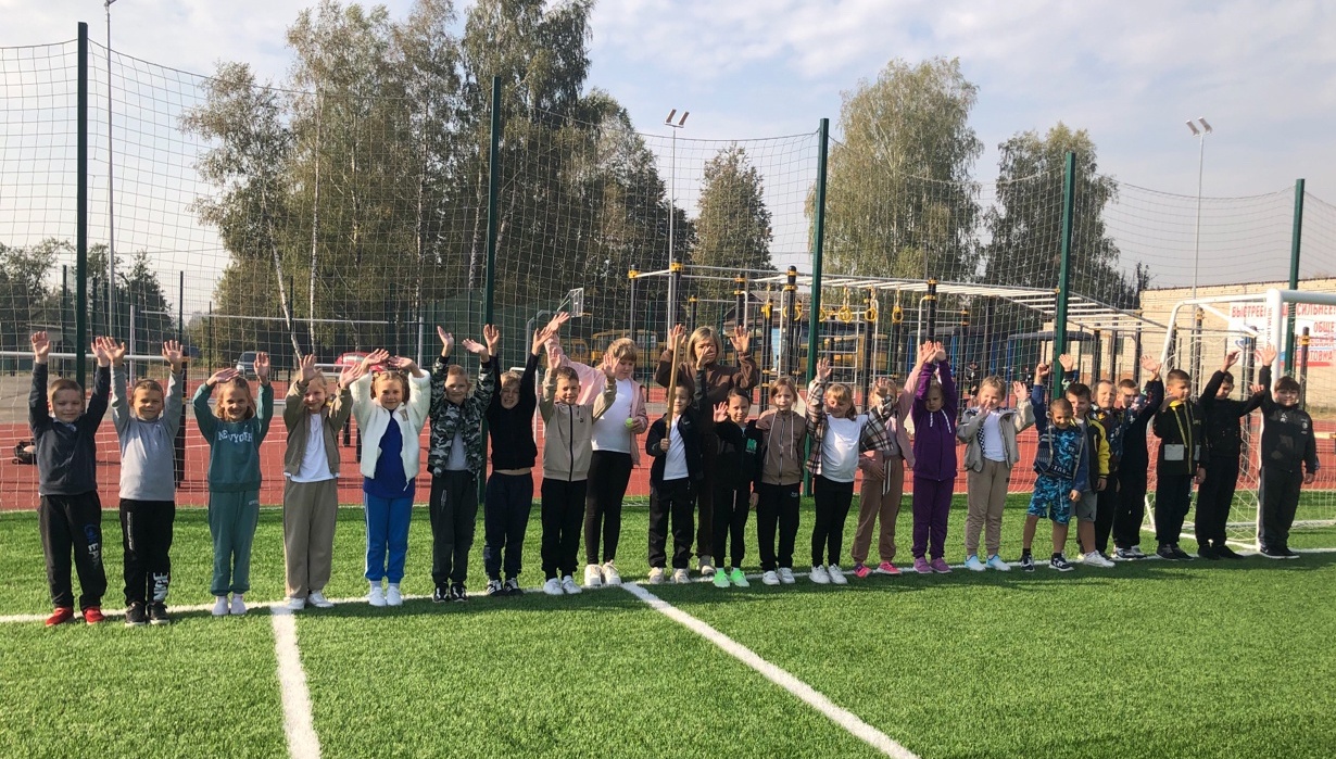 Народные игры на уроках физкультуры в брянской Красной Горе