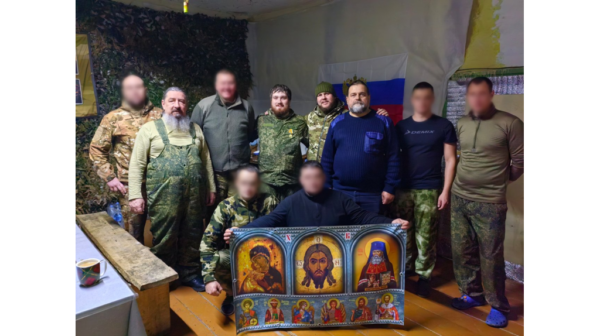 Священники из брянского региона посетили подразделение ПВО в Курской области