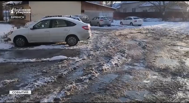 Многие управляющие компании Брянска опоздали с уборкой снега