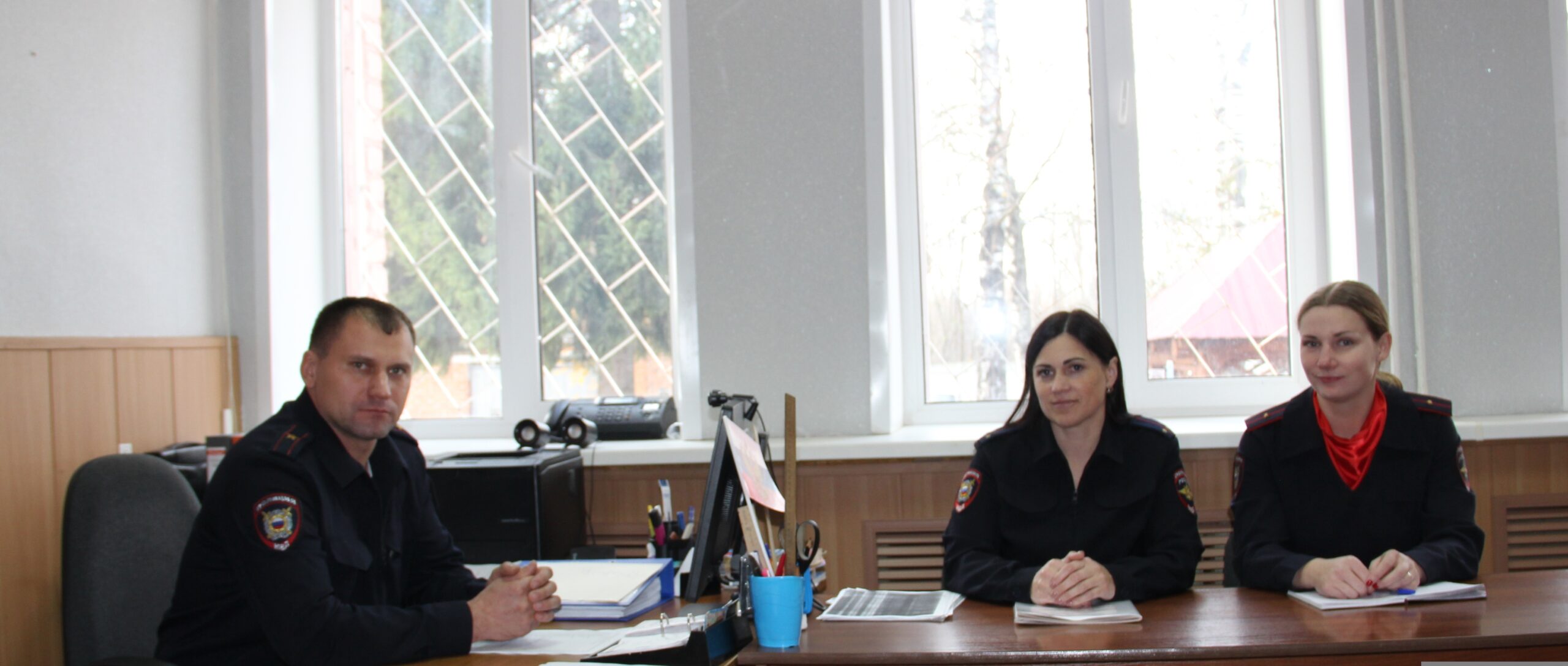 Красногорские участковые Брянщины работают в интересах людей