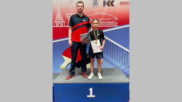 Спортсменка из Брянска стала чемпионкой всероссийских соревнований по настольному теннису