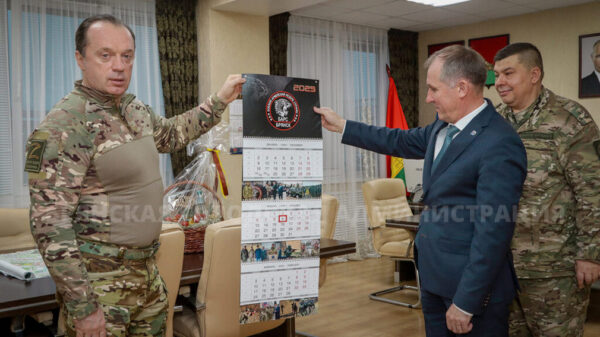 Командир брянского отряда «БАРС» Сергей Антошин поблагодарил горадминистрацию