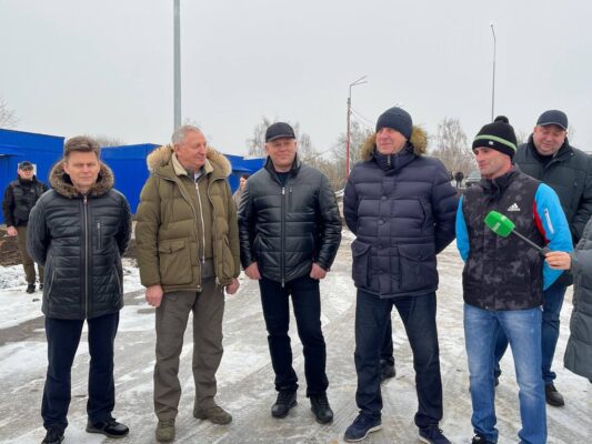 Глава Брянской области Александр Богомаз осмотрел лыжероллерные трассы в Стародубе и Новозыбкове