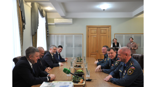 В брянский регион прибыл замминистра России по делам гражданской обороны Илья Денисов