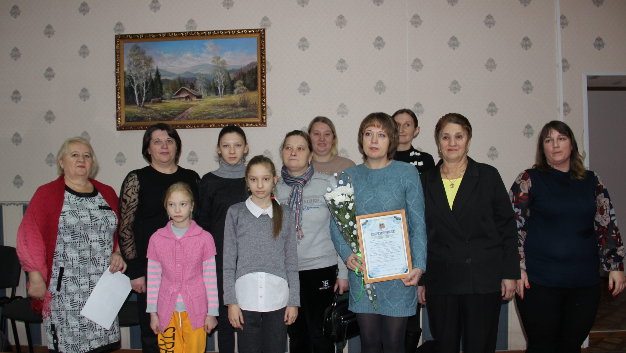 В брянской Красной Горе состоялась встреча с многодетными семьями.