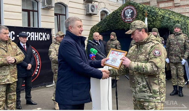 Отряду «БАРС-Брянск» передали новые автомобили 