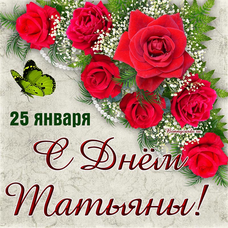 Всех Татьян Красногорского района Брянщины с праздником!