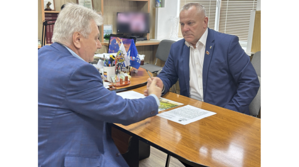 Председатель парламента брянского региона Валентин Суббот посетил Погарский район