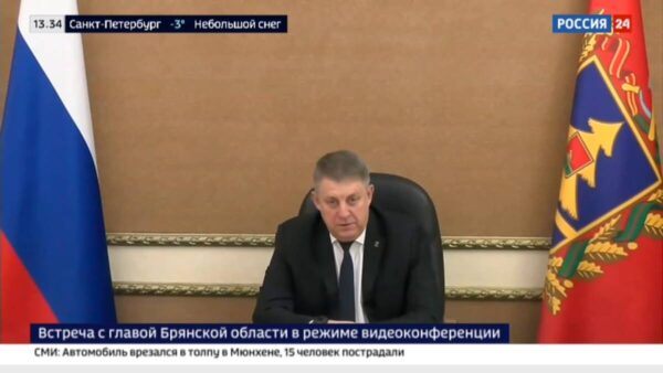 Глава Брянщины Александр Богомаз рассказал президенту РФ Владимиру Путину о жизни в приграничье