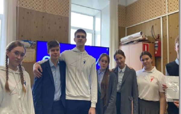 Школьники брянского Севска активно участвуют в мероприятиях Первых