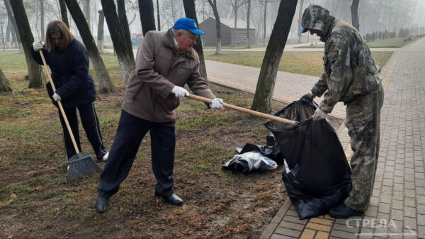 Жители Брянщины вышли на первый общеобластной субботник