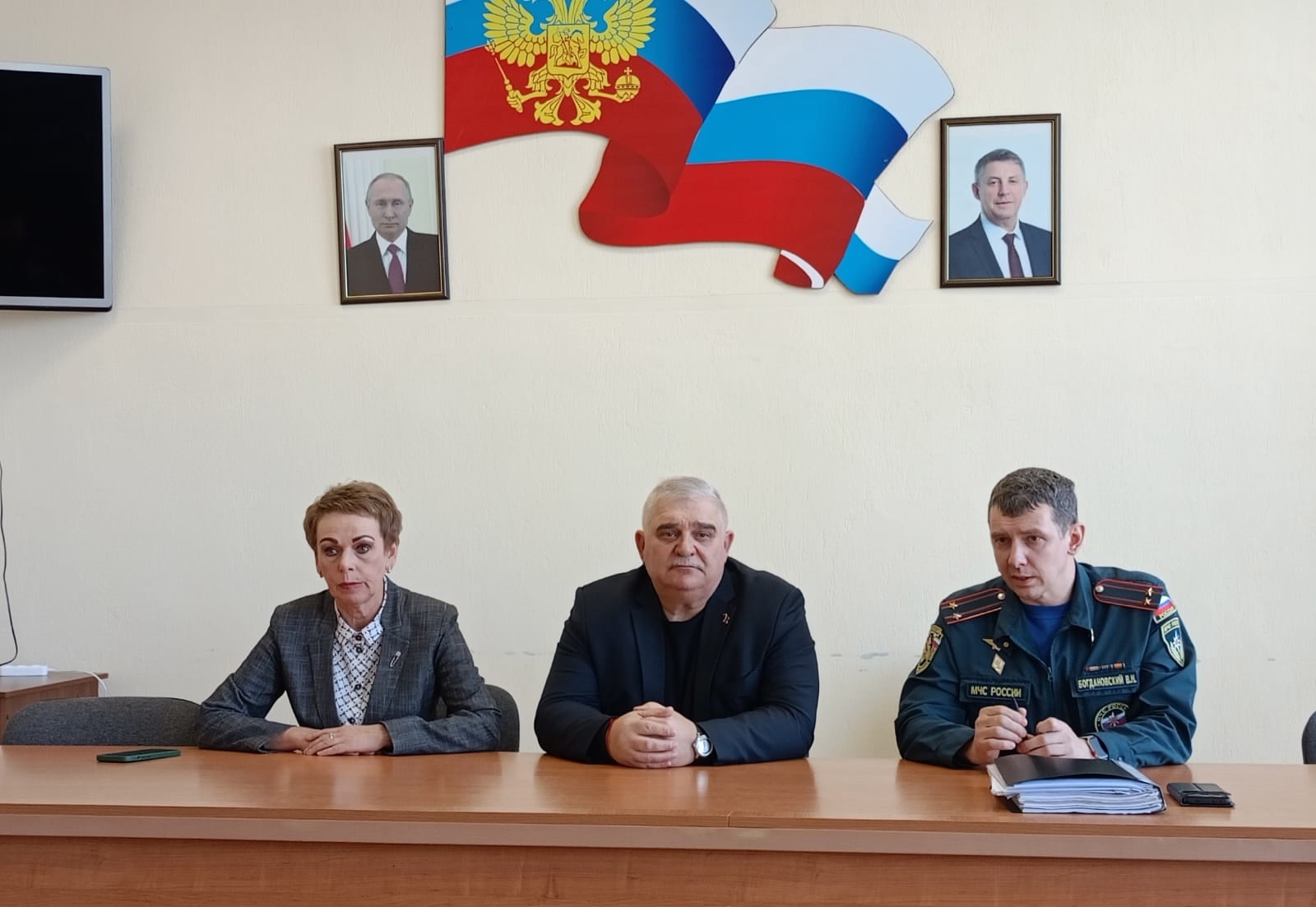 Проведена оценка готовности служб Красногорского района Брянщины  к ликвидации ЧС