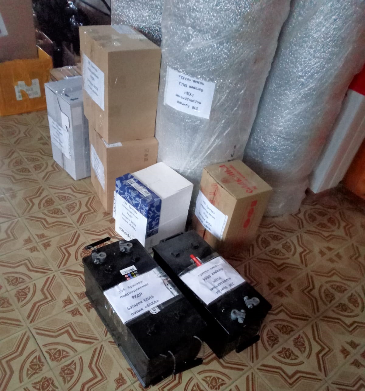 Брянские красногорцы отправили очередной гуманитарный груз в зону СВО