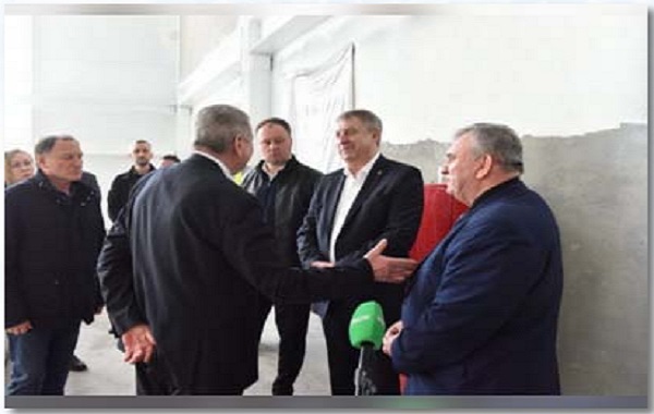 Готовность ФОКа с бассейном в брянском Брасово составляет 70 %