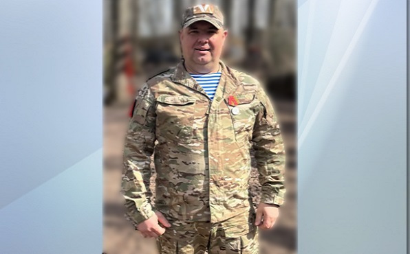 Участник СВО из брянского Новозыбкова Сергей Прилуцкий награжден медалью Георгия Жукова