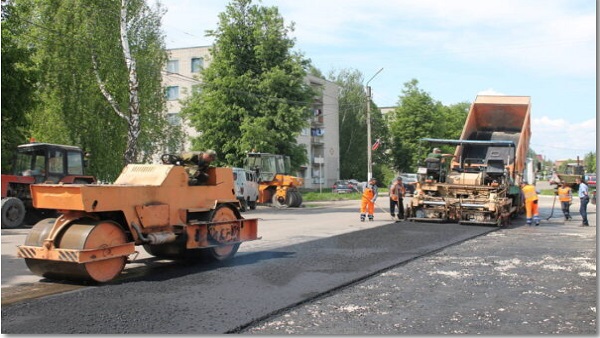 В Суземском районе Брянщины ремонтируют автодороги регионального значения