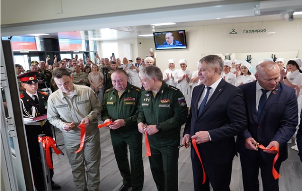 В Брянске состоялось открытие военного клинического госпиталя