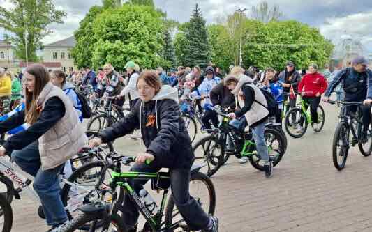 В Трубчевске Брянской области прошел  велопробег «Дорогами Победы»