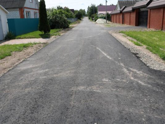 В Стародубе Брянской области идет ремонт автодороги