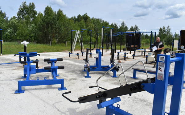 В Клетнянском районе Брянщины возводят спортплощадку ГТО